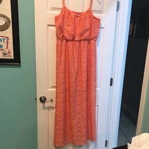 Coral dress size XL